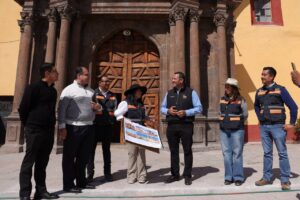 Supervisan mejoras en templos y Centro Histórico de San Juan del Río