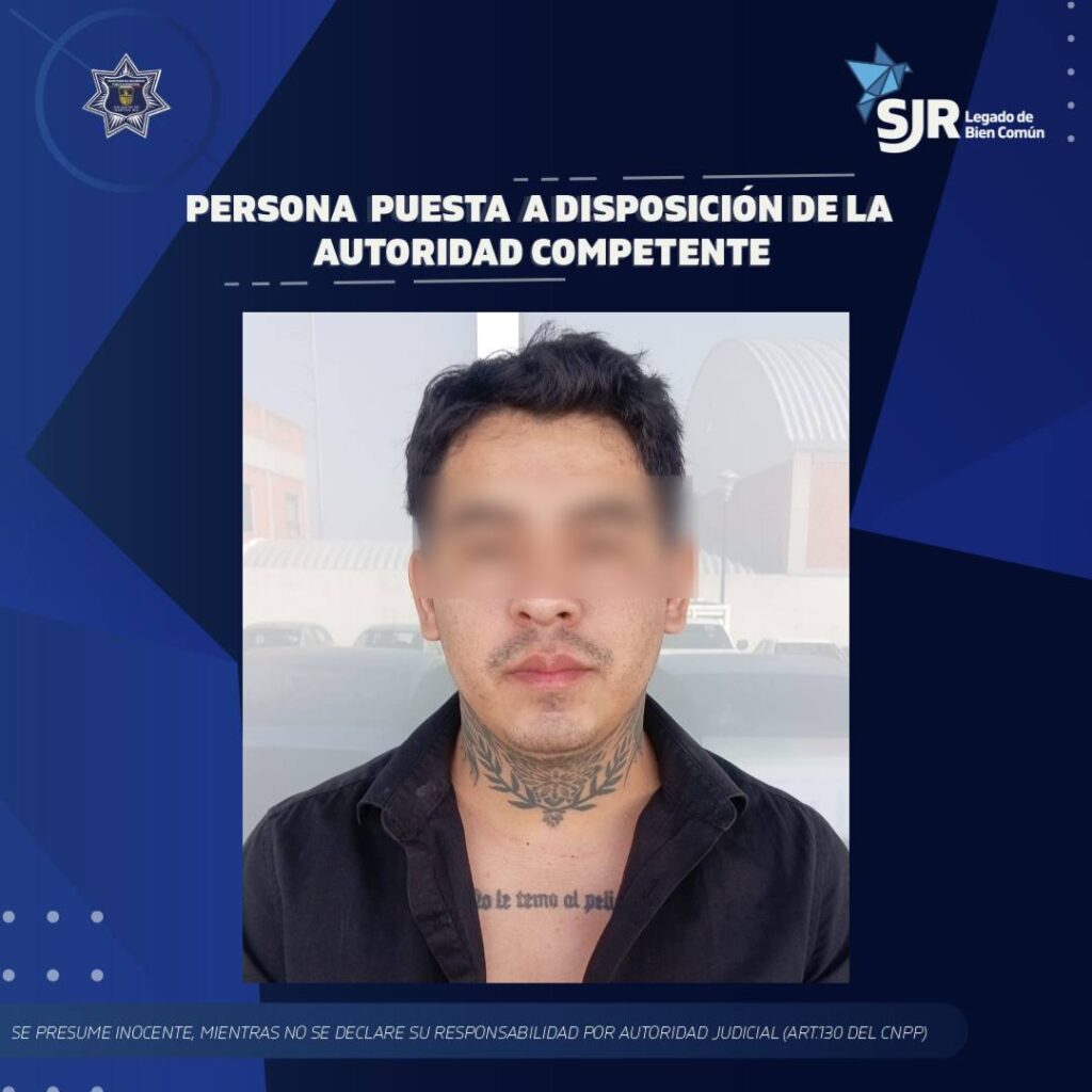 Detienen a masculino por presunto narcomenudeo en Residencial del Valle