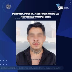 Detienen a masculino por presunto narcomenudeo en Residencial del Valle