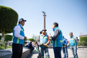 Supervisan rehabilitación en Jardín Fundadores y Jardín Independencia