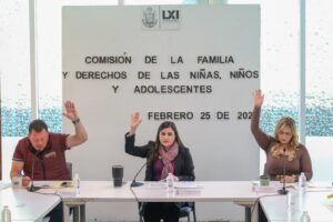 Aprueba Comisión legislativa iniciativas sobre pensión alimenticia, educación menstrual, lactancia digna y senderos seguros