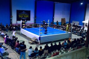 Emoción y grandes combates en el segundo aniversario de la Arena San Juan
