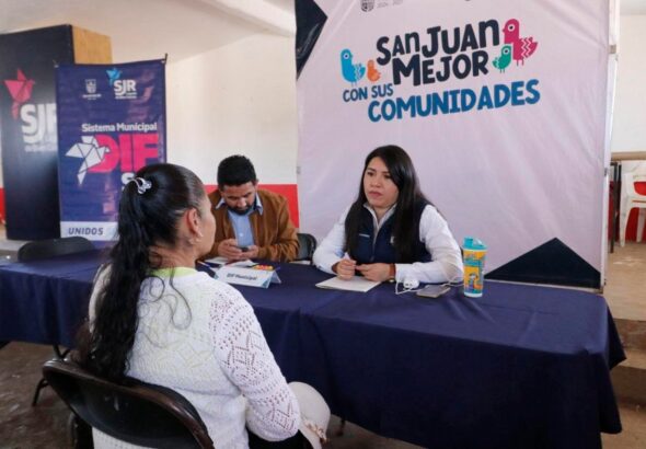 Realizan jornada integral de servicios en Puerta de Alegrías