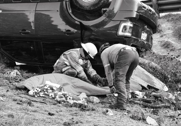 Accidente tipo volcadura deja una mujer sin vida en la carretera 57