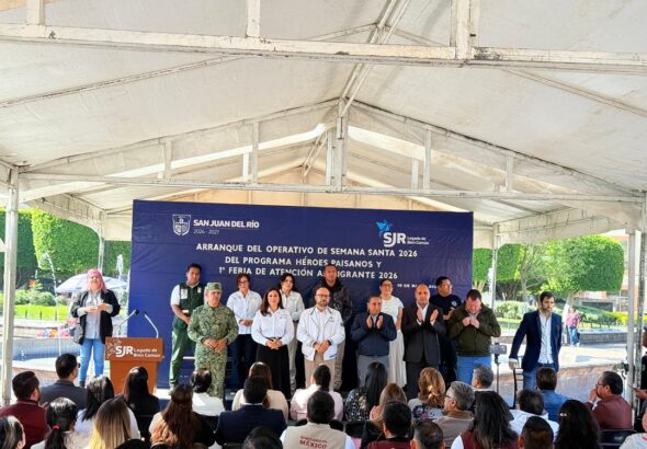Arranca en San Juan del Río el Operativo de Semana Santa 2026 y Feria de Atención al Migrante