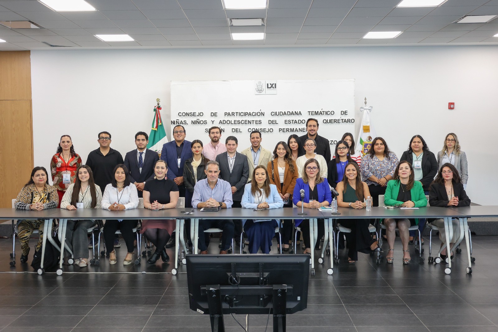 Perla Flores refrenda compromiso con la participación de niñas, niños y adolescentes