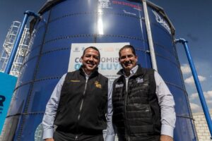 JAPAM entrega equipamiento de pozo y tanque en Lomas de Banthí para fortalecer el servicio de agua potable