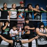 Luchadores potosinos comparten su experiencia con jóvenes en la Arena San Juan