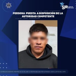 Detienen a sujeto por presunta agresión familiar en Santa Rosa Xajay