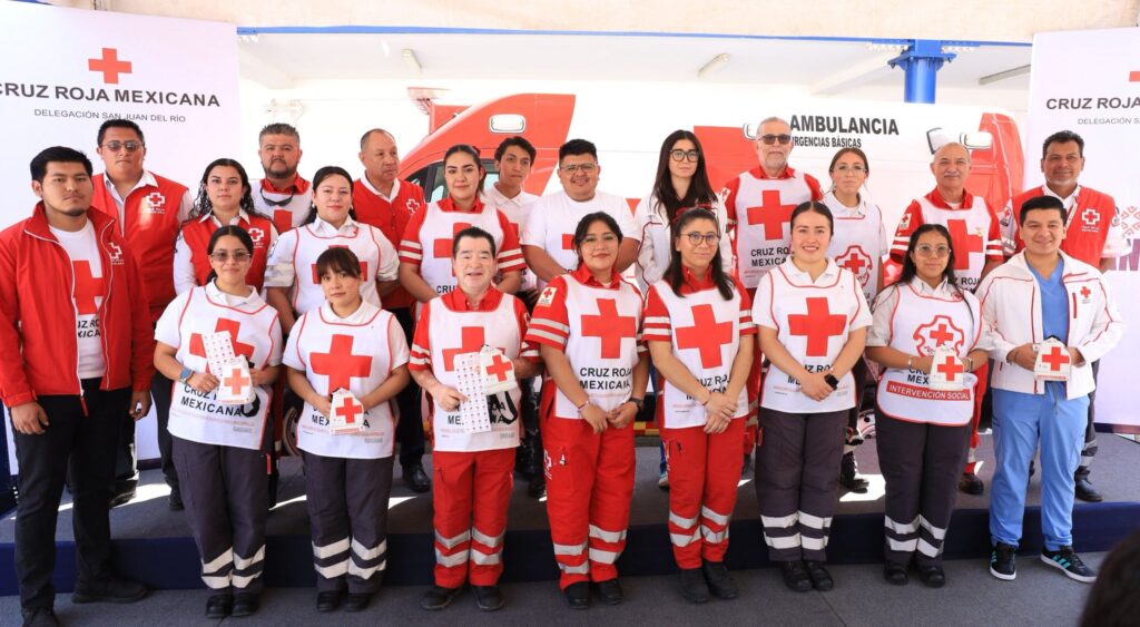 Arranca colecta anual de la Cruz Roja en San Juan del Río
