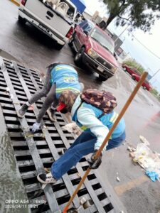 Atienden afectaciones por lluvias en San Juan del Río