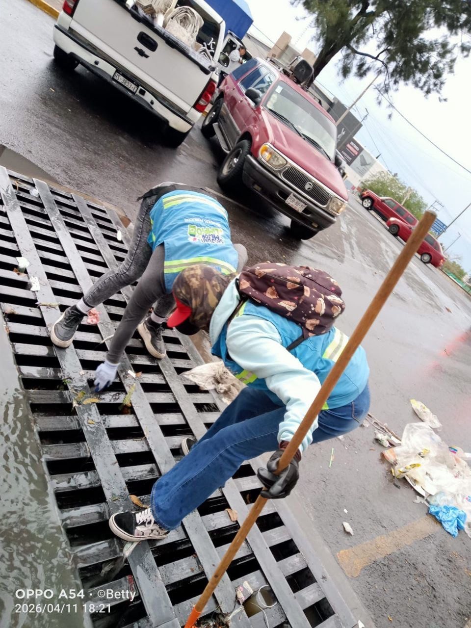 Atienden afectaciones por lluvias en San Juan del Río