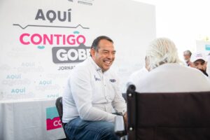Acercan servicios a la ciudadanía en jornada “Aquí Contigo” en San Juan del Río