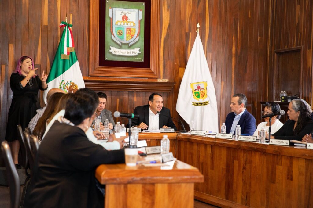 Cabildo de San Juan del Río avala reforma al Poder Judicial y programas de obra pública