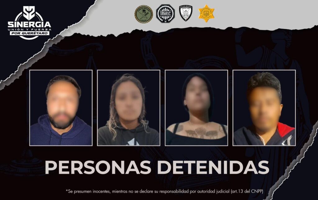 Realizan cateos simultáneos en tres municipios de Querétaro; hay cuatro personas detenidas