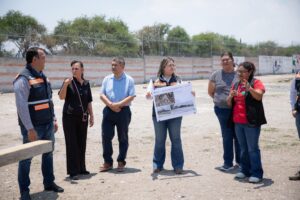 Rehabilitarán cancha y construirán techumbre en telesecundaria de Cerro Gordo