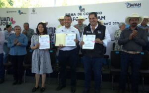 Renuevan convenio “Raíces del Agua” para fortalecer el cuidado ambiental en San Juan del Río