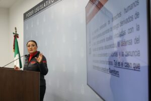 Diputada Claudia Díaz Gayou presentó reforma al artículo 2 de la Constitución Política local, en materia de protección de personas defensoras de derechos humanos y periodistas