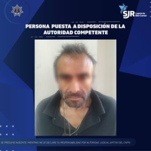 Detienen a hombre por presuntos delitos contra la salud en la colonia Centro