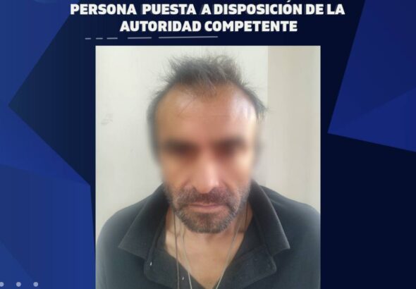 Detienen a hombre por presuntos delitos contra la salud en la colonia Centro