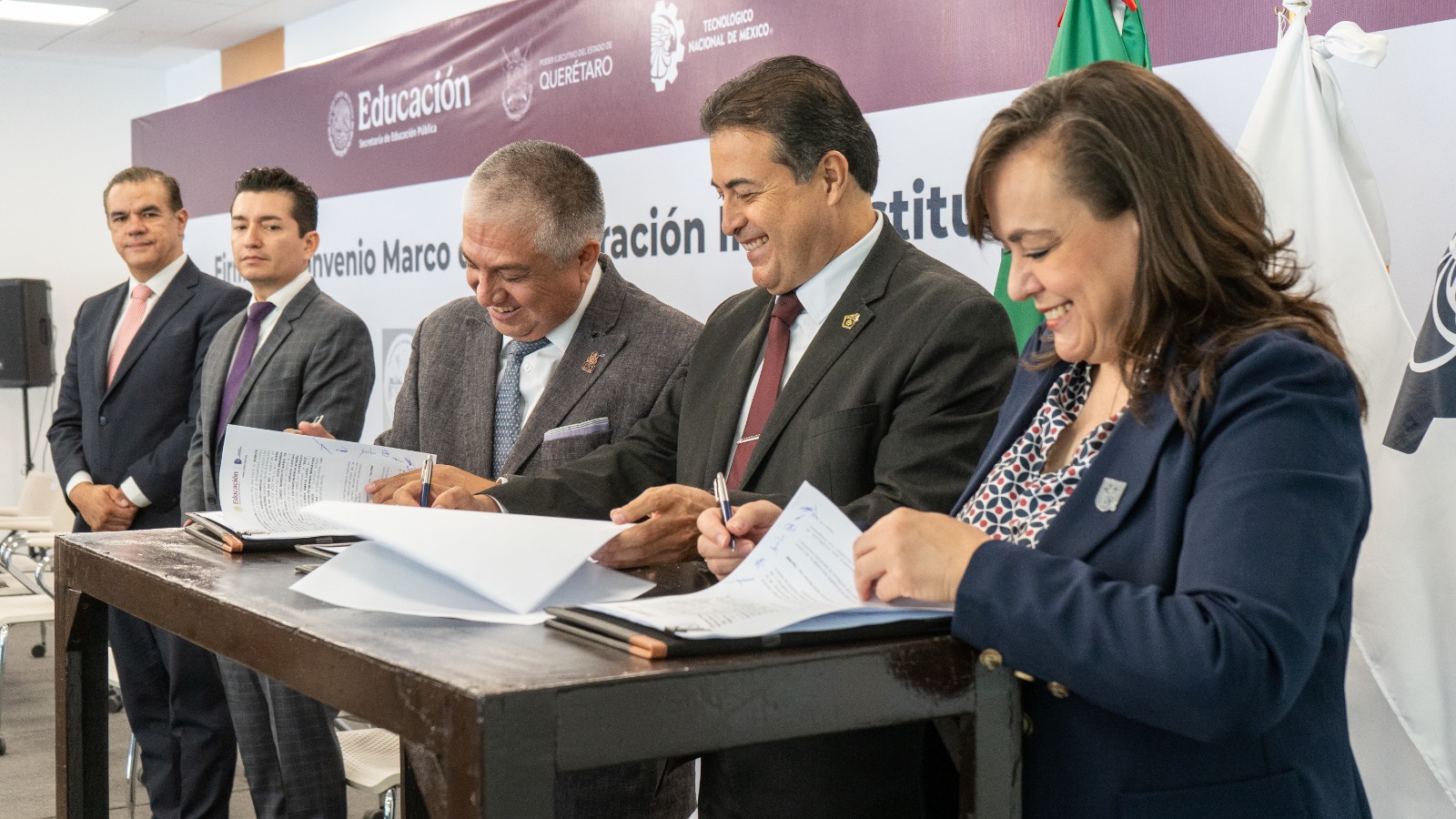 Diputado Sinuhé Piedragil Ortiz participó como testigo de honor en la firma del Convenio Marco de Colaboración Interinstitucional entre diversas instituciones educativas de nivel superior 