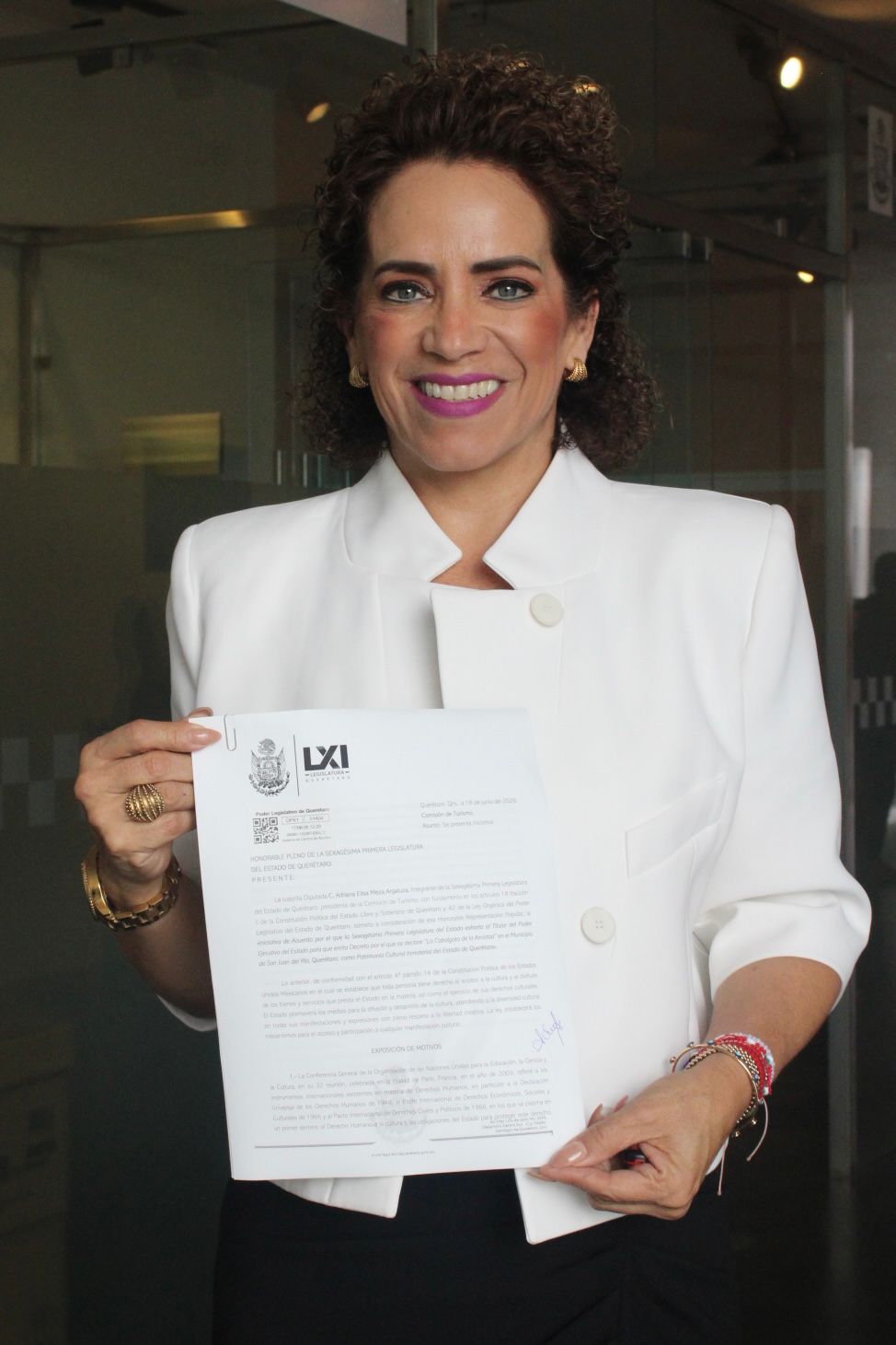 Diputada Adriana Meza presenta exhorto para declarar a la “Cabalgata de la Amistad” como Patrimonio Cultural Inmaterial de Querétaro
