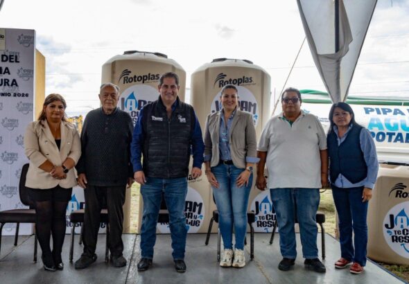 ARRANCA JAPAM EL PROGRAMA “AGUA SEGURA” PARA FORTALECER EL ALMACENAMIENTO DE AGUA EN LOS HOGARES SANJUANENSES