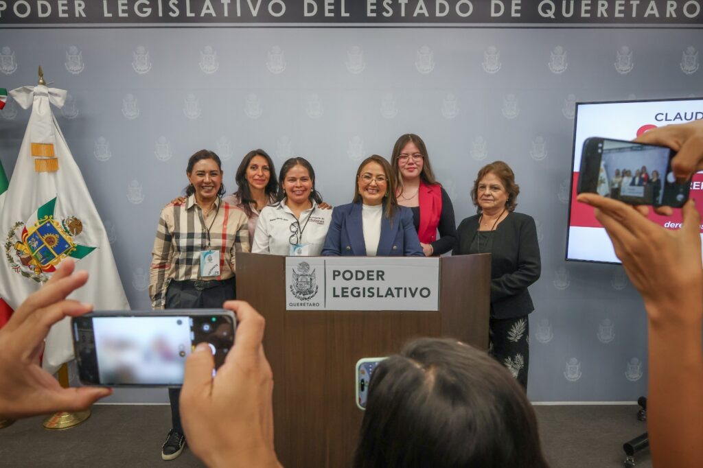 La diputada Claudia Díaz Gayou impulsa reforma para fortalecer los derechos político-electorales de las mujeres en Querétaro.