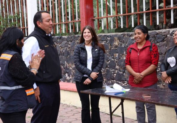 Presidente Roberto Cabrera escucha y atiende las necesidades de la comunidad de Buenavista