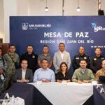 Fortalecen coordinación en materia de seguridad durante Mesa de Paz Regional