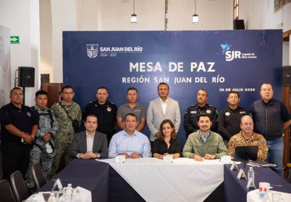 Fortalecen coordinación en materia de seguridad durante Mesa de Paz Regional