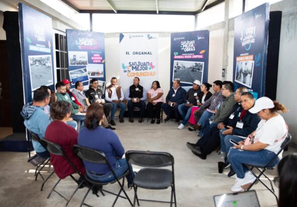 Dialoga Roberto Cabrera con habitantes de El Organal durante jornada «Miércoles en tu Comunidad»