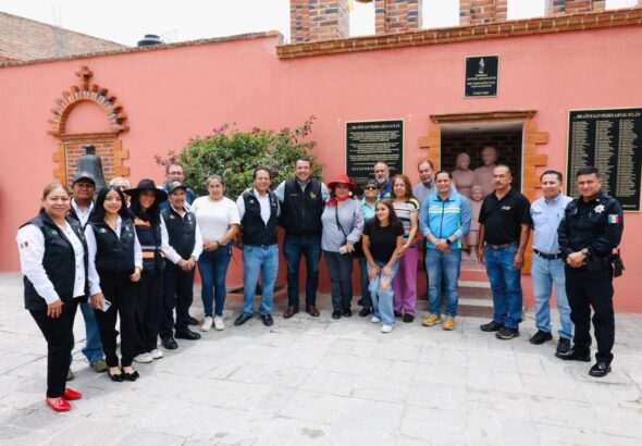 Roberto Cabrera recorre San Pedro Ahuacatlán y fortalece acciones de seguridad junto a vecinos