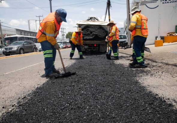 Bachean bulevar Hidalgo para mejorar la movilidad y seguridad vial en San Juan del Río