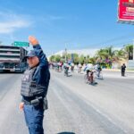 SSPM de San Juan del Río resguarda paso de 4 mil 500 ciclistas peregrinos rumbo al Tepeyac
