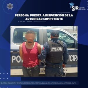 Detienen a hombre por presunta violencia familiar agravada en San Pedro Ahuacatlán