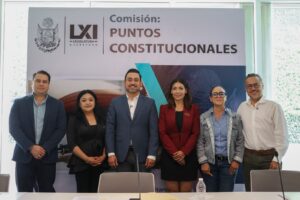 Aprueba Comisión de Puntos Constitucionales remitir a la consideración de los 18 ayuntamientos Iniciativa de Reforma Constitucional local en materia de no reelección y nepotismo electoral