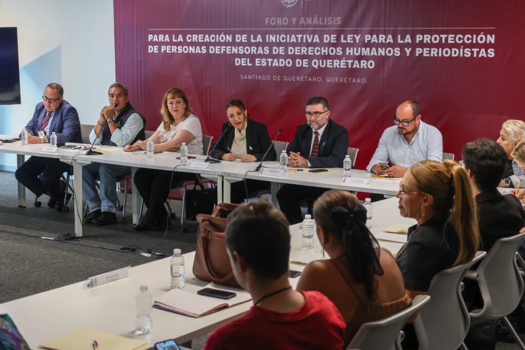 Concluye tercera mesa temática del Parlamento Abierto para fortalecer la protección de personas defensoras de derechos humanos y periodistas en Querétaro
