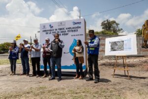 JAPAM y CONAGUA inician la ampliación de la red de agua potable en Ojo de Agua.