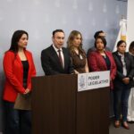 Diputados integrantes del Grupo Legislativo de Morena externaron su respaldo al dictamen de reforma a la Ley Electoral del Estado de Querétaro