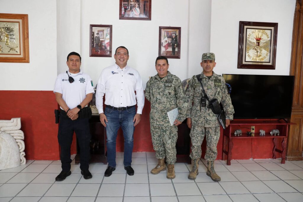 Fortalecen coordinación institucional para reforzar la seguridad en San Juan del Río