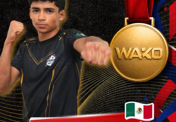 Alejandro Villafuerte se corona Campeón Panamericano en Kick Light
