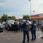 Refuerzan seguridad en San Juan del Río con operativo coordinado entre corporaciones