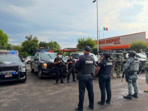 Refuerzan seguridad en San Juan del Río con operativo coordinado entre corporaciones