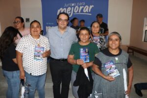 Recorre Memo Vega comunidades con motivo de su Informe de Actividades.
