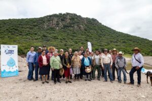 JAPAM sigue fortaleciendo la recarga del manto acuífero con la entrega del bordo de regulación en el Ejido Cerro Gordo
