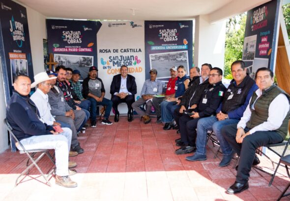 Municipio de San Juan del Río brinda atención directa y realiza jornada de trabajo con Programa “Lunes en Rosa de Castilla”