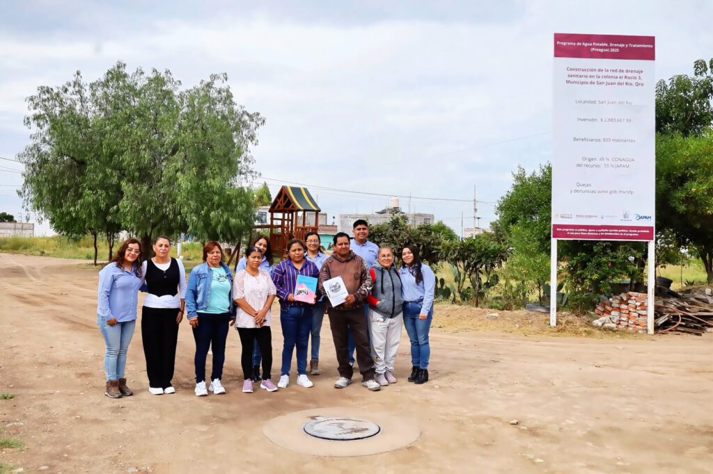 San Juan del Río obtiene por segundo año consecutivo el primer lugar estatal en el Premio Nacional de Contraloría Social por obra de JAPAM