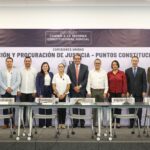 Inician diputados integrantes de las Comisiones Unidas de Administración y Procuración de Justicia y Puntos Constitucionales, análisis de reforma a la Constitución Política del estado