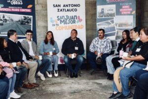 Encabeza Roberto Cabrera jornada de atención ciudadana “Lunes en San Antonio Zatlauco”